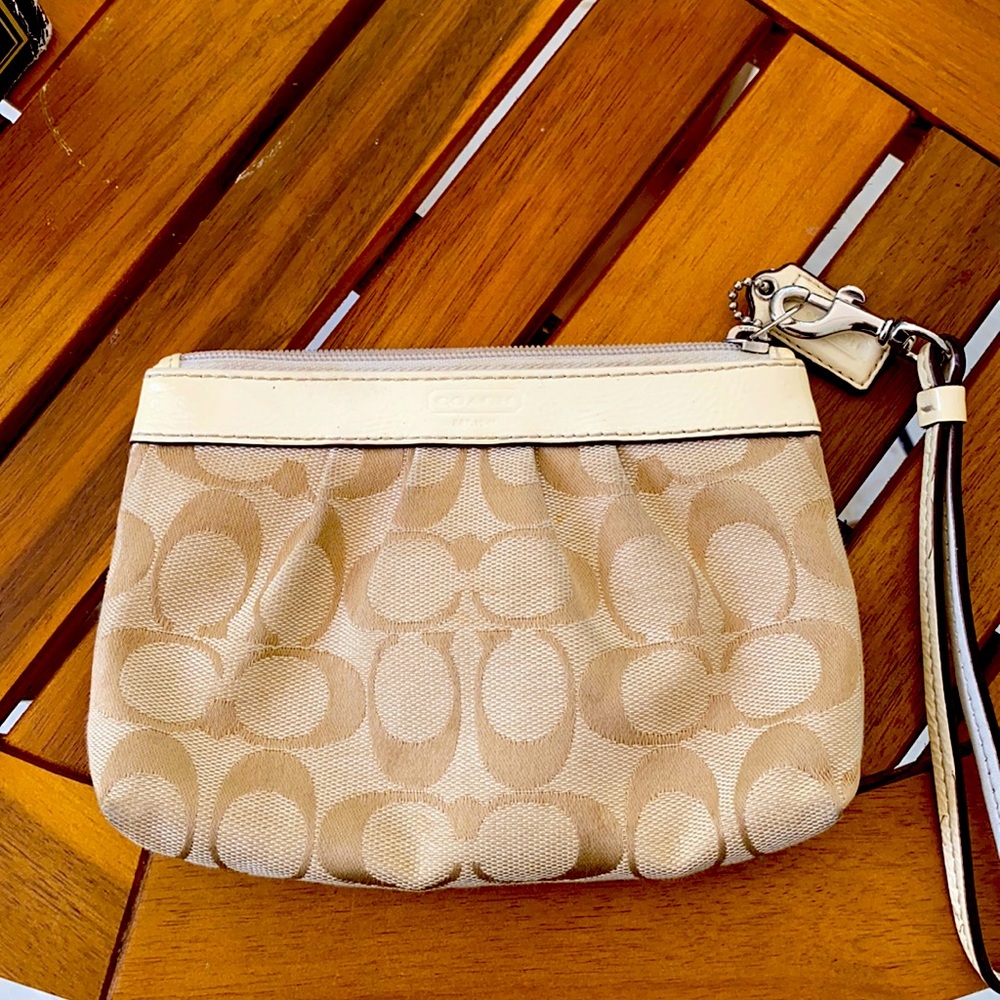 Coach wristlet